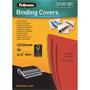 FELLOWES Delta cover, A4, 250g, red, 25 pcs