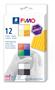 Modelling clay set, 12x25 g, oven-hardening, FIMO "Effect Colours", 12 assorted colours