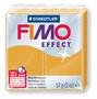 Modelling clay, 57 g, oven-hardening, FIMO "Effect", metallic colour gold