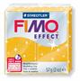 Modelling clay, 57 g, oven-hardening, FIMO "Effect", glitter colour gold