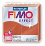 Modelling clay, 57 g, oven-hardening, FIMO "Effect", metallic colour copper