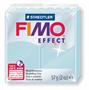 Modelling clay, 57 g, oven-hardening, FIMO "Effect", gemstone colour ice crystal blue