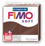 Modelling clay, 57 g, oven-hardening, FIMO "Soft", chocolate