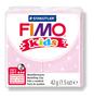 Modelling clay, 42 g, oven-hardening, FIMO "Kids", pearl light pink