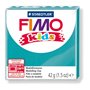 Modelling clay, 42 g, oven-hardening, FIMO "Kids", turquoise