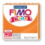 Modelling clay, 42 g, oven-hardening, FIMO "Kids", orange