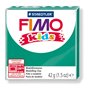 Modelling clay, 42 g, oven-hardening, FIMO "Kids", green