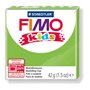 Modelling clay, 42 g, oven-hardening, FIMO "Kids", light green