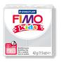 Modelling clay, 42 g, oven-hardening, FIMO "Kids", light grey