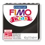 Modelling clay, 42 g, oven-hardening, FIMO "Kids", black