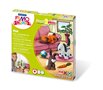 Modelling clay set, 4x42 g, oven-hardening, FIMO "Kids Form & Play", pet