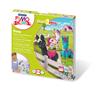 Modelling clay set, 4x42 g, oven-hardening, FIMO "Kids Form & Play", pony