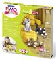 Modelling clay set, 4x42 g, oven-hardening, FIMO "Kids Form & Play", cats