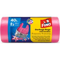 Refuse bag, tie string, 40 l, 20 pcs, 52x61 cm, 16 µ, FINO 