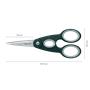 Scissors, kitchen, 22 cm, FISKARS 