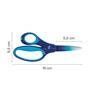 Scissors, school, 15 cm, left-handed, FISKARS, ombré blue