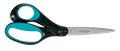 Scissors, youth, 20 cm, left-handed, FISKARS, spotted peacock blue