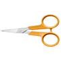 Sewing scissors, 10 cm, curved, FISKARS "Classic", orange