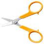 Scissors, for nails, 10 cm, straight, FISKARS "Classic", orange
