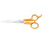 Scissors hair cutter, 17 cm, FISKARS "Classic", orange