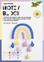 Photo cardboard, double-sided, 24x34 cm, 270 g, 20 sheets, FOLIA 