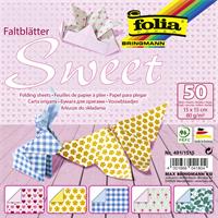 Origami paper, 15x15 cm, 80 g, 50 sheets, FOLIA 