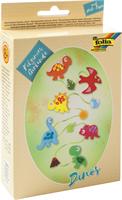 Creative mini felt sewing kit, garland, FOLIA, dinosaur