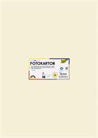 Decorative cardboard, 50x70 cm, 300 g, 10 sheets, FOLIA, beige