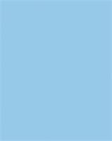 Decorative cardboard, 2-sided, 50x70cm, 220 g, 10 sheets, FOLIA, sky blue