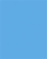 Decorative cardboard, 2-sided, 50x70cm, 220 g, 10 sheets, FOIL, ocean blue