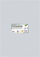 Decorative cardboard, 50x70 cm, 300 g, 10 sheets, FOLIA, pale gray