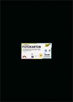 Decorative cardboard, 50x70 cm, 300 g, 10 sheets, FOLIA, black