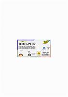 Colored paper, A3, 130 g, 50 sheets, FOLIA, white