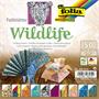 Origami paper, 15x15 cm, 80 g, 50 sheets, FOLIA "Wildlife", 10 different patterns 
