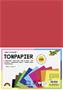 Drawing paper, coloured, A4, 130 g, 100 sheets, FOLIA, assorted colours