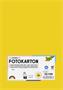 Photo cardboard, A4, 300 g, 50 sheets, FOLIA, golden yellow