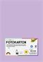 Photo cardboard, A4, 300 g, 50 sheets, FOLIA, light lilac