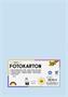 Photo cardboard, A4, 300 g, 50 sheets, FOLIA, ice blue