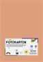 Photo cardboard, A4, 300 g, 50 sheets, FOLIA, salmon