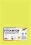 Photo cardboard, A4, 300 g, 50 sheets, FOLIA, lime green