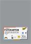 Photo cardboard, A4, 300 g, 50 sheets, FOLIA, stone grey