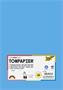 Tinted Paper, A4, 130 g/m˛, 100 sheets, FOLIA, pacific blue