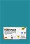 Tinted Paper, A4, 130 g/m˛, 100 sheets, FOLIA, turquoise