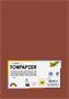 Tinted Paper, A4, 130 g/m˛, 100 sheets, FOLIA, red brown