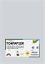 Tinted Paper, A4, 130 g/m˛, 100 sheets, FOLIA, light grey