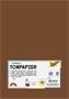 Tinted Paper, A4, 130 g/m˛, 100 sheets, FOLIA, chocolate brown