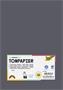 Tinted Paper, A4, 130 g/m˛, 100 sheets, FOLIA, anthracite