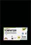 Tinted Paper, A4, 130 g/m˛, 100 sheets, FOLIA, black