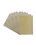 Corrugated board, 25×35 cm, 10 sheets, FOLIA, gold and silver combined