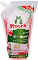 Dishwashing liquid, refill, 800 ml, FROSCH, raspberry